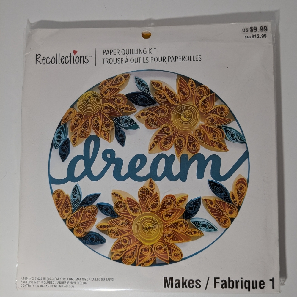 NEW Recollections Paper Quilling Kit